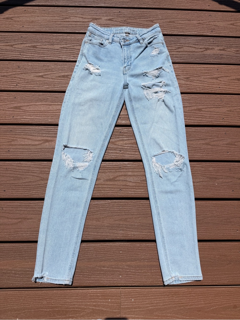 American Eagle Highest Waist Mom Jean